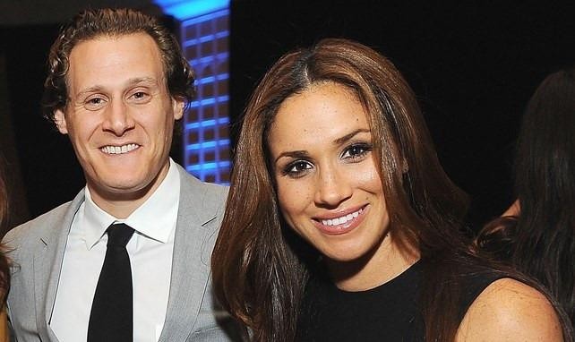 Công nương Meghan Markle và chồng cũ.