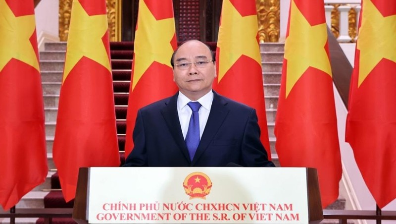 Thủ tướng Nguyễn Xuân Phúc phát biểu chúc mừng CAEXPO 17.