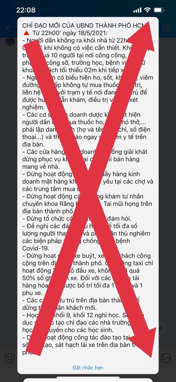 Thông tin giả mạo về phòng, chống dịch COVID-19 lan truyền trên mạng xã hội ảnh 1