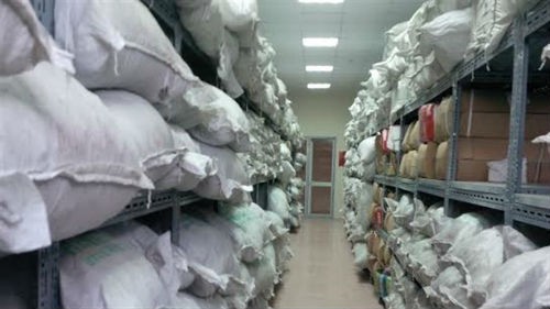 Trong kho dược không được cấp phép của công ty Sơn Lâm tại tầng 3, Trung tâm thương mại Thị trấn Văn Điển