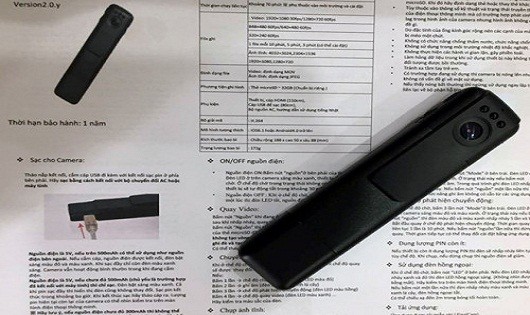 Lực lượng 141 được trang bị camera bút từ 1/9