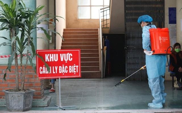 Khu vực cách ly tại Trường quân sự, Bộ Tư lệnh thủ đô, ở thị xã Sơn Tây, Hà Nội. Ảnh: Võ Hải/VNE