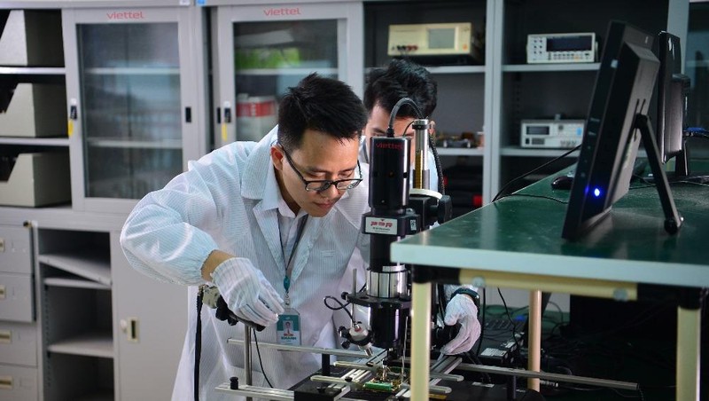 Hoạt động nghiên cứu, sản xuất tại Viettel ứng dụng nhiều từ các bừng sáng chế.