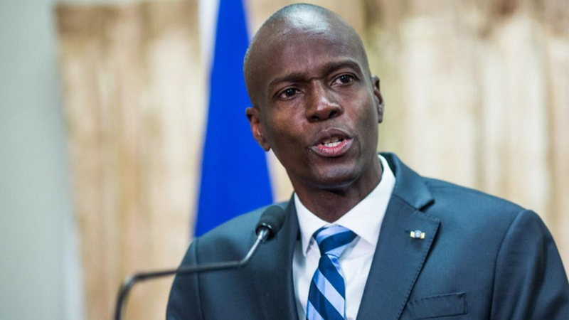 Cố Tổng thống Haiti Jovenel Moise.