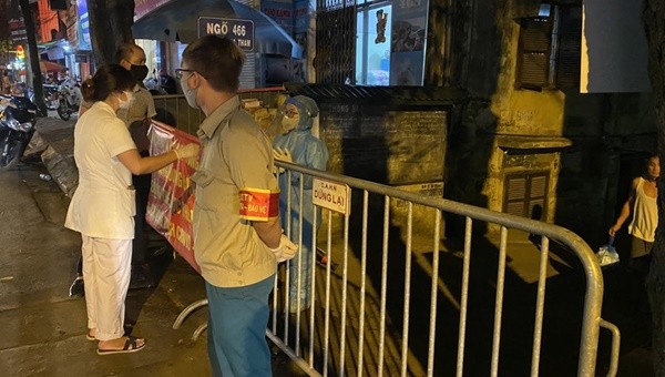 Nơi ở của bệnh nhân được phong tỏa từ 18h chiều ngày 29/7.