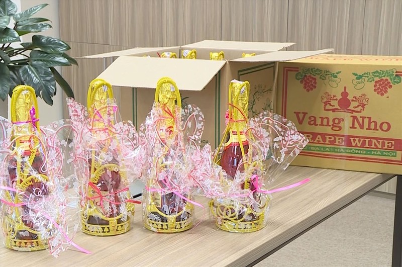 Loại rượu vang nho do cơ sở kinh doanh Nguyễn Thị Hoa sản xuất