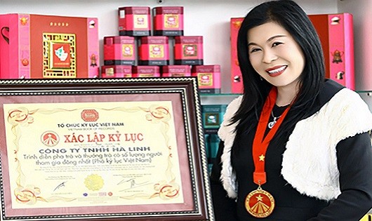 Doanh nhân Hà Linh (ảnh: thanhnien.vn)