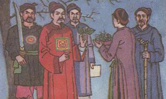 Hoàng đế gặp mỹ nhân (Hình minh họa )