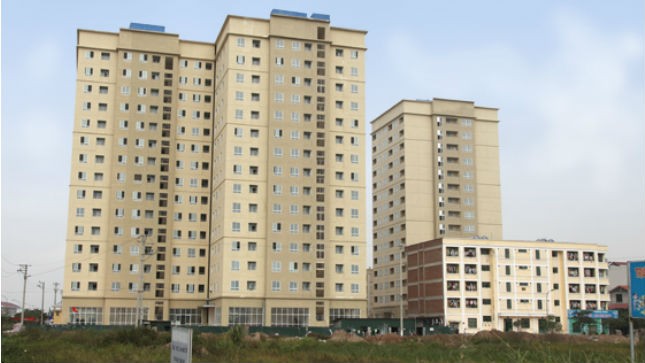 Dự án thí điểm xây dựng nhà ở cho công nhân thuê tại xã Kim Chung, Đông Anh, Hà Nội.