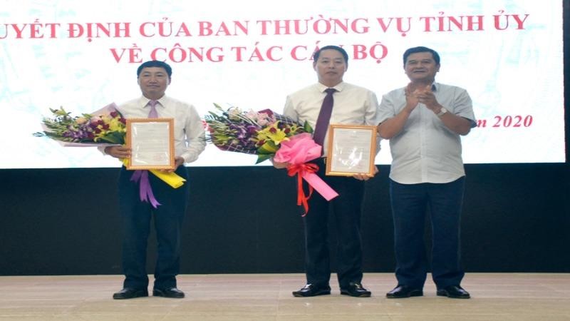 Tỉnh ủy Điện Biên công bố các quyết định bổ nhiệm cán bộ