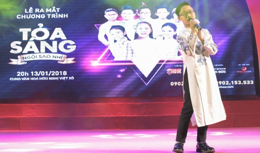Sao nhí Nhật Minh, Đức Vĩnh, Hà Quỳnh Như tái hợp tại “Tỏa sáng ngôi sao nhí”