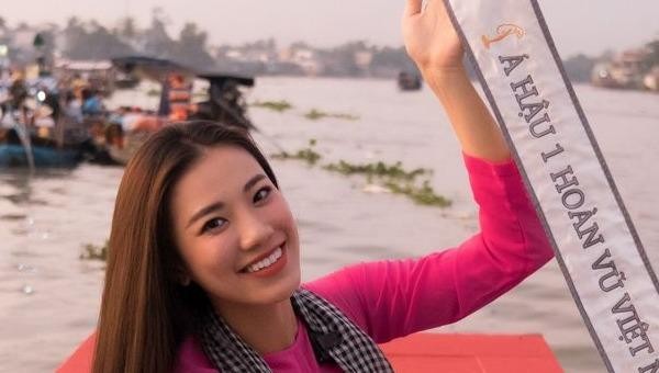 Á hậu Hoàn Vũ Kim Duyên quảng bá văn hóa- du lịch Cần Thơ