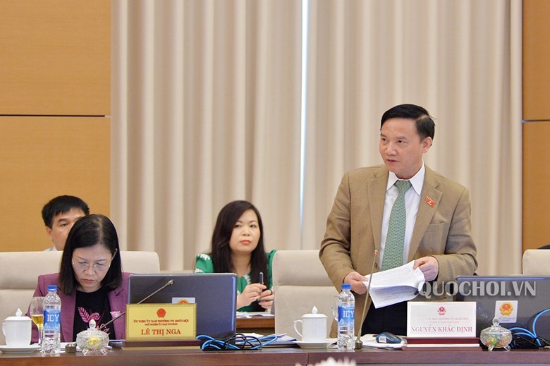 Chủ nhiệm Ủy ban Pháp luật của Quốc hội Nguyễn Khắc Định