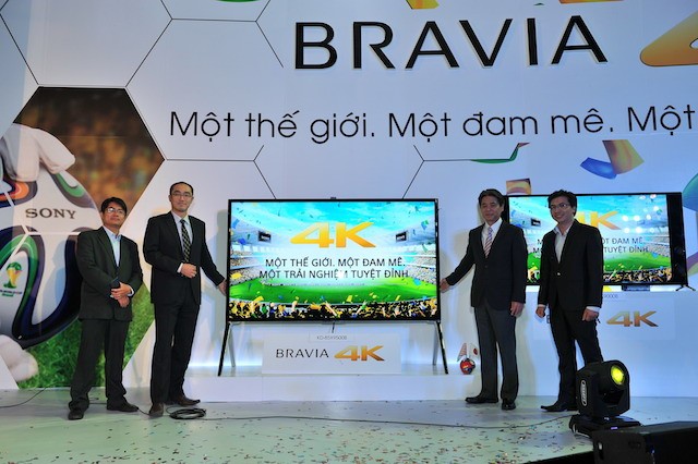 Sony ra mắt các dòng TV 2014 ứng dụng công nghệ mới