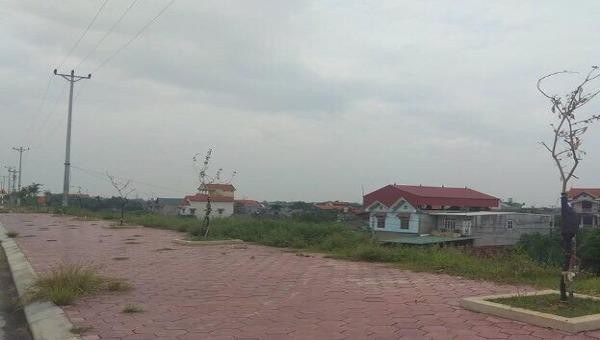 Một đoạn đường Âu Cơ đã hoàn thiện, được nghiêm thu và đưa vào sử dụng