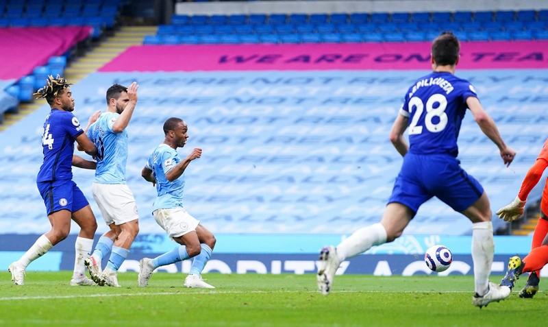Một trận đấu giữa Man City và Chelsea.