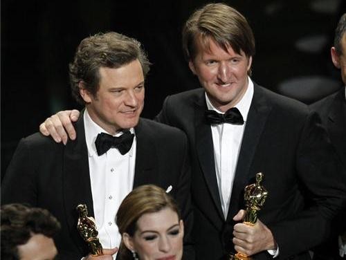 Đạo diễn và diễn viên phim The King’s Speech nhận giải Oscar 2011.