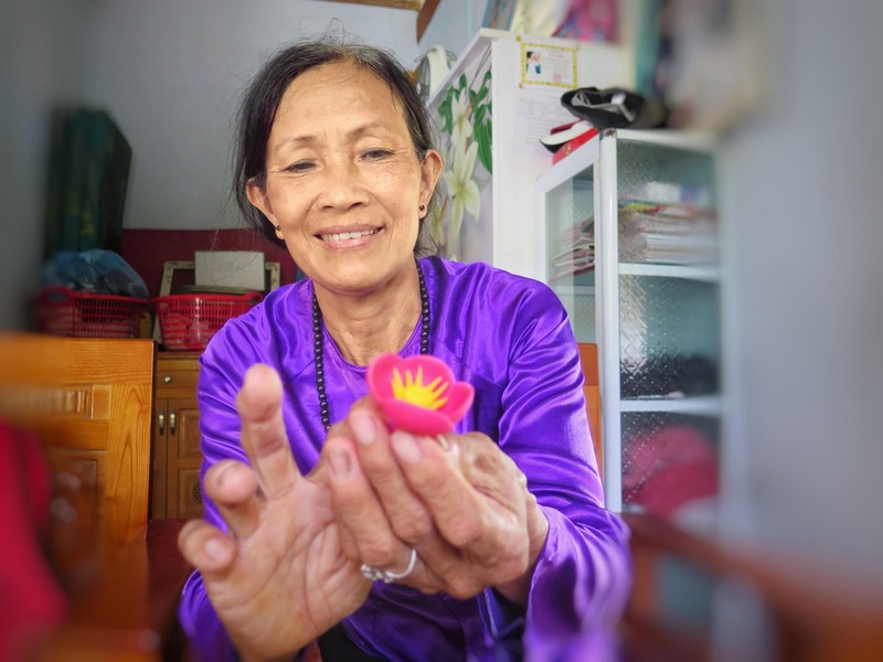 Nghệ nhân Hồ Thị Kiều.
