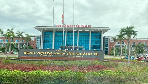 Bà H từng vào điều trị ở khu nhà G, Bệnh viện Đa khoa tỉnh Quảng Trị