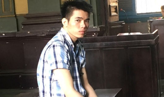 Bị cáo Tùng tại phiên tòa phúc thẩm.