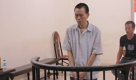 Ảnh bị cáo tại tòa