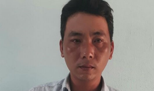 Đối tượng Trần Viết Ân tại cơ quan điều tra