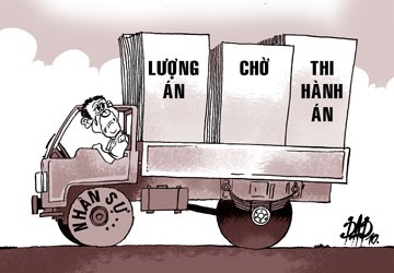 Lượng án tồn đọng rất lớn