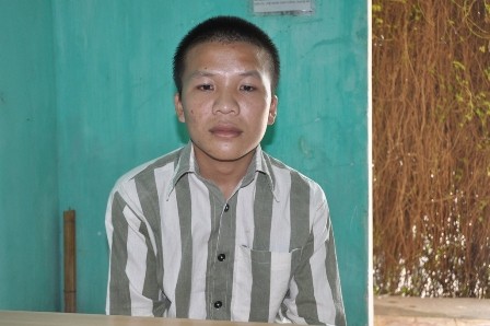 Phạm nhân Nguyễn Đình Cường.