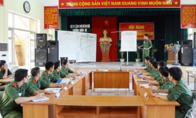Hội nghị thông qua kế hoạch chiến đấu trị an đã điều chỉnh.
