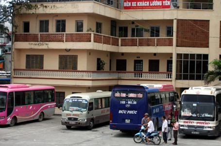 Bến xe Lương Yên. Ảnh: dantri