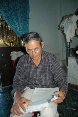Nguyên đơn trình bày lại vụ kiện