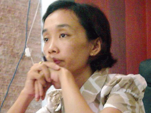 .Bà Hà đến trình diện tại Công an Sơn Trà