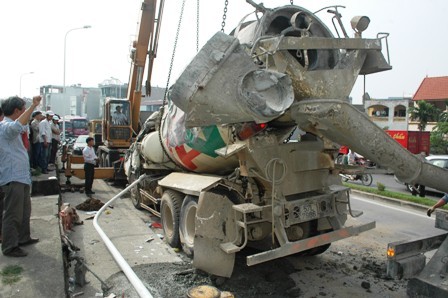 Chiếc xe gây tai nạn