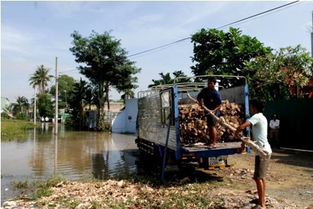 Lực lượng được điều đến hỗ trợ dân