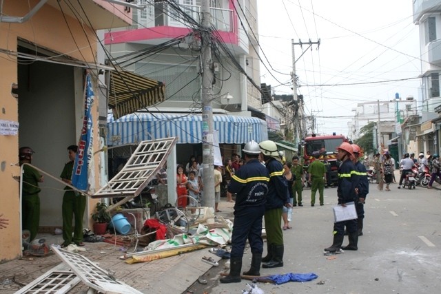 Hiện trường xảy ra vụ việc