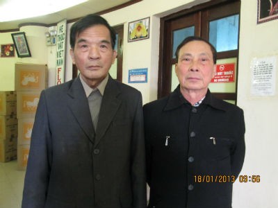 TS Khôi (trái) và TS Phương