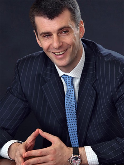 Tỷ phú Mikhail Prokhorov.