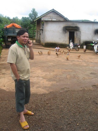Căn nhà anh Tứ xây để nuôi bệnh nhân.