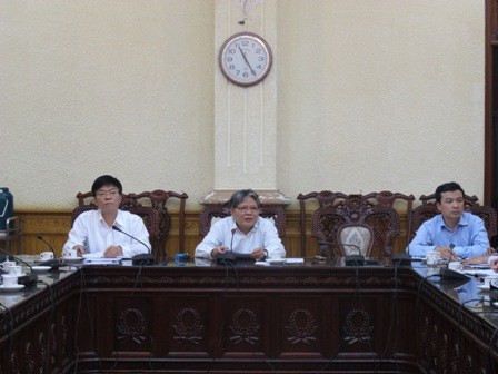 Bộ trưởng Hà Hùng Cường chủ trì phiên họp thứ 2 của Ban Soạn thảo Dự án Luật.