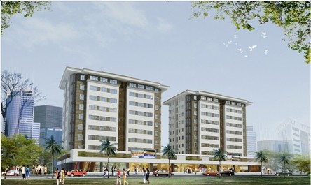 Phối cảnh tòa nhà