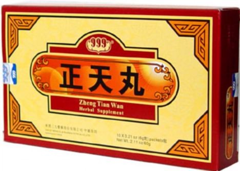 Loại thuốc chữa đau nửa đầu có tên là Zheng Tian Wan chứa độc gây tử vong.