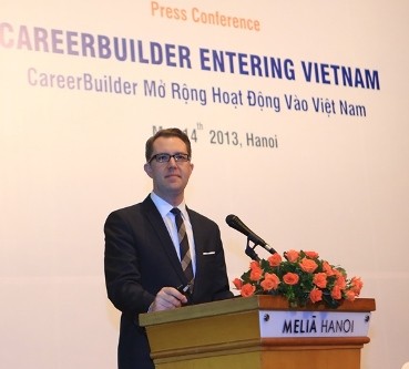 Hunter Arnold - Chu tich CareerBuilder Chau A Thai Binh Duong