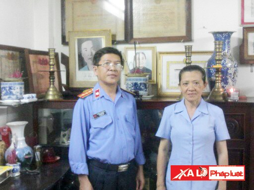 Hai người con của Anh hùng Liệt sĩ Lê Tấn Quốc