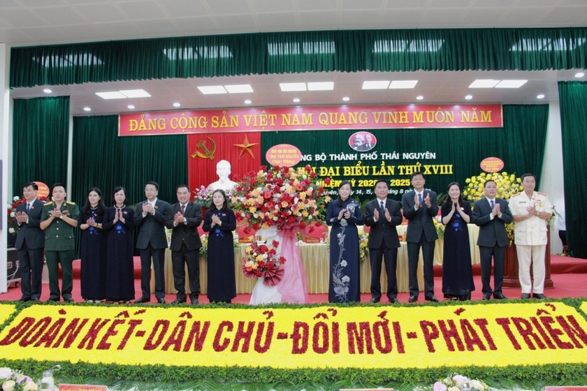 Đại hội Đảng bộ TP Thái Nguyên đã hoàn thành chương trình Đại hội đề ra