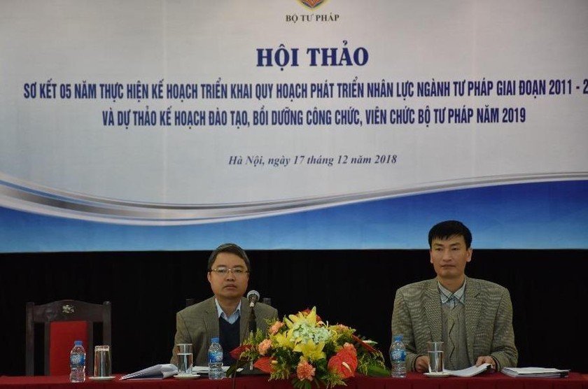 Bộ Tư pháp chú trọng đào tạo nhân lực phục vụ hội nhập quốc tế