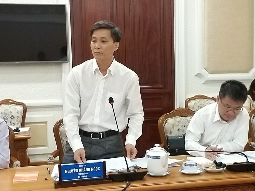 Thứ trưởng Nguyễn Khánh Ngọc làm việc tại TP HCM: Nâng cao trách nhiệm bồi thường oan sai