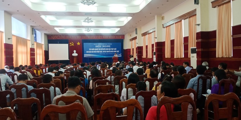 TP. Nha Trang tập huấn kỹ năng phổ biến, giáo dục pháp luật 