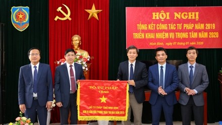 Thứ trưởng Nguyễn Khánh Ngọc dự hội nghị triển khai công tác tư  pháp năm 2020 tại Ninh Bình