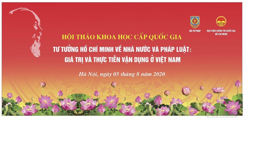 Lùi thời điểm tổ chức Hội thảo khoa học cấp quốc gia “Tư tưởng Hồ Chí Minh về Nhà nước và pháp luật”