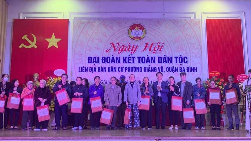 Ngày Hội Đại đoàn kết toàn dân tộc liên địa bàn dân cư phường Giảng Võ năm 2020